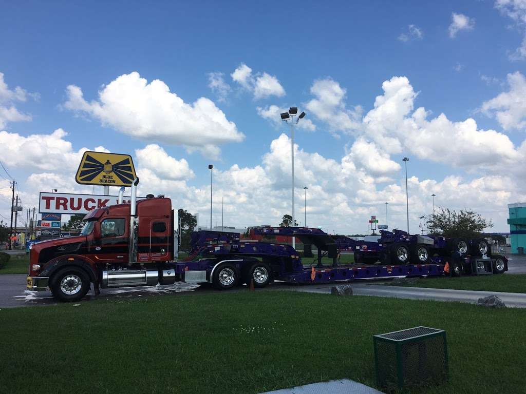 Blue Beacon Truck Wash of Baytown, TX | 6730 Thompson Rd, I-10 Exit 789, Baytown, TX 77521, USA | Phone: (281) 424-3710
