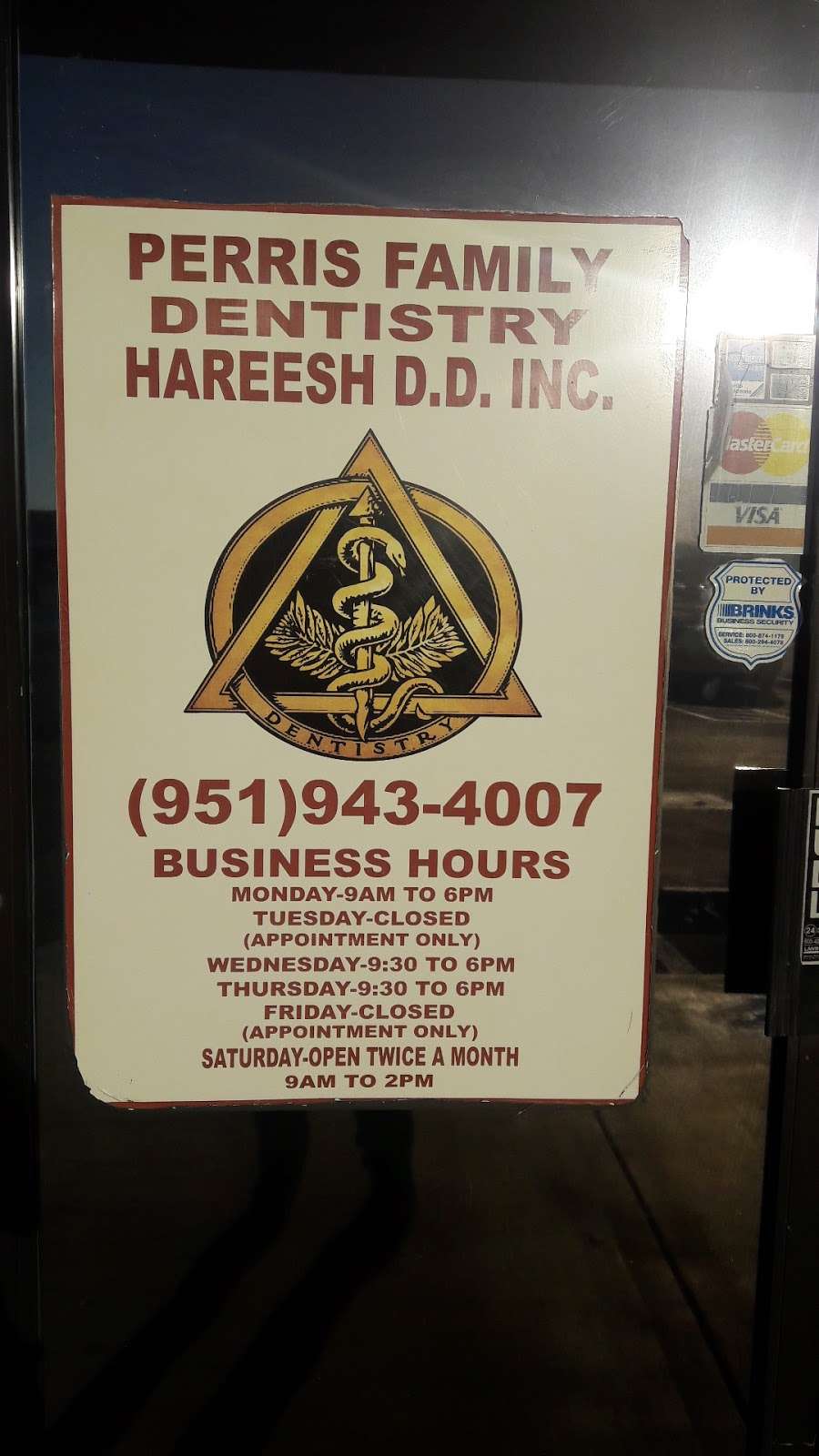 Hareesh H DDS | 391 Wilkerson Ave, Perris, CA 92570, USA | Phone: (951) 943-4007