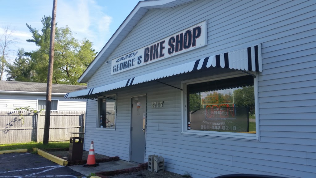 Crazy Georges Bike Shop | 4715 Wayne Trace, Fort Wayne, IN 46806, USA | Phone: (260) 447-0248