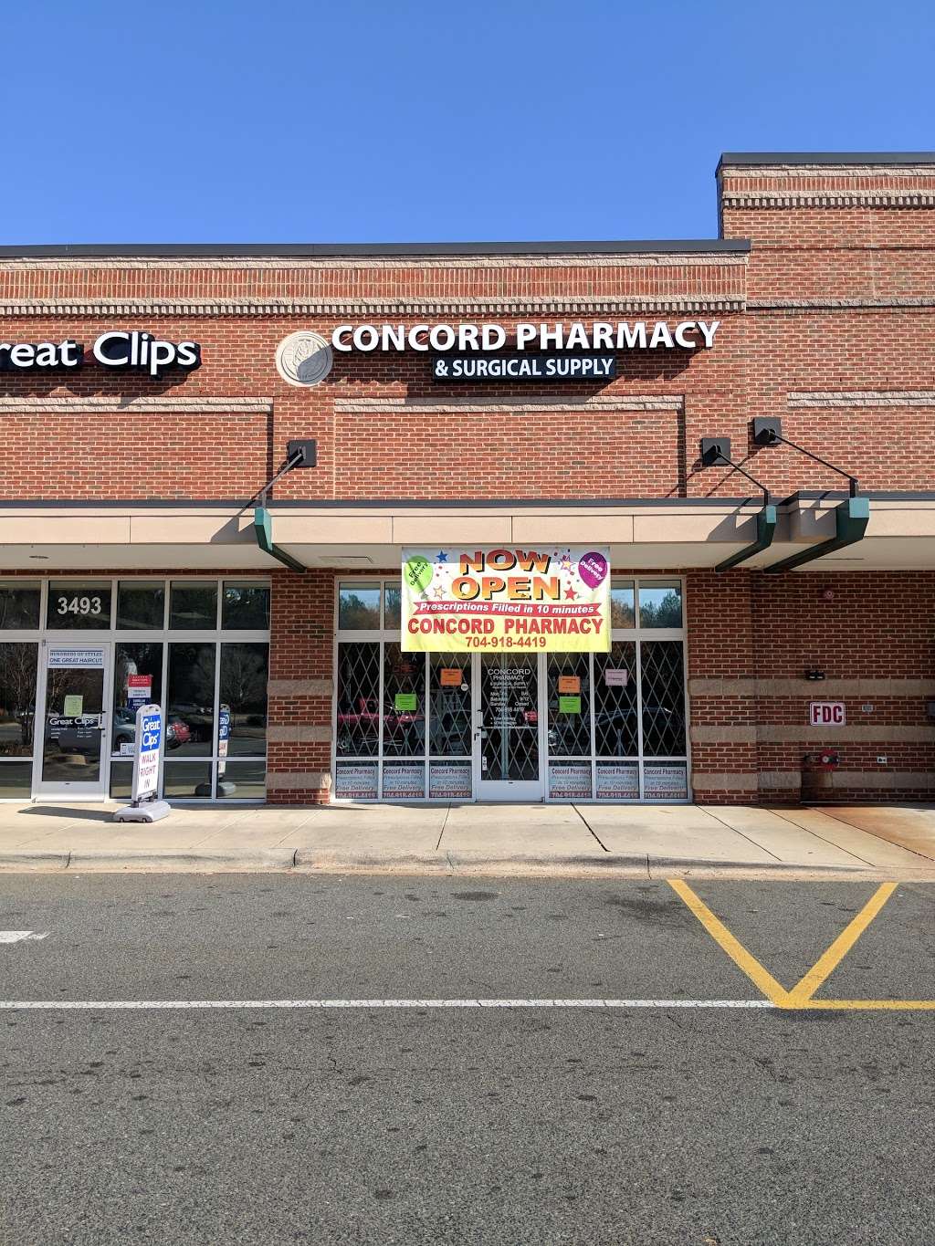 Concord Pharmacy & Surgical Supply | 3497 US-601, Concord, NC 28025, USA | Phone: (704) 918-4419