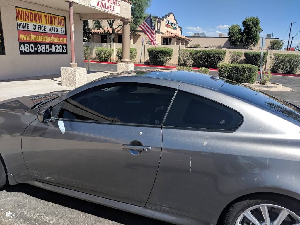 Made In The Shade Window Tinting | 3820 E Main St #14, Mesa, AZ 85205, USA | Phone: (480) 985-9293