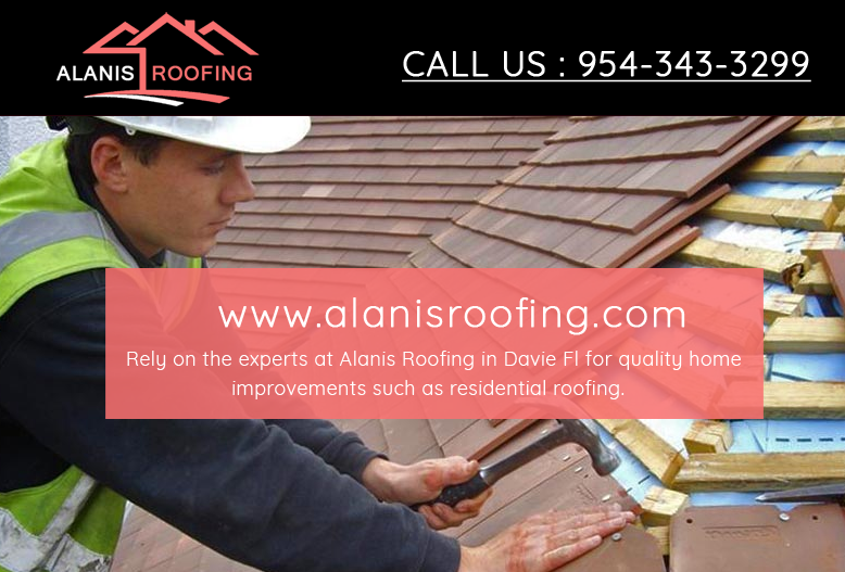 Roof Repair Davie - Alanis Roofing | 1839 SW 81st Ave, Davie, FL 33324, USA | Phone: (954) 343-3299