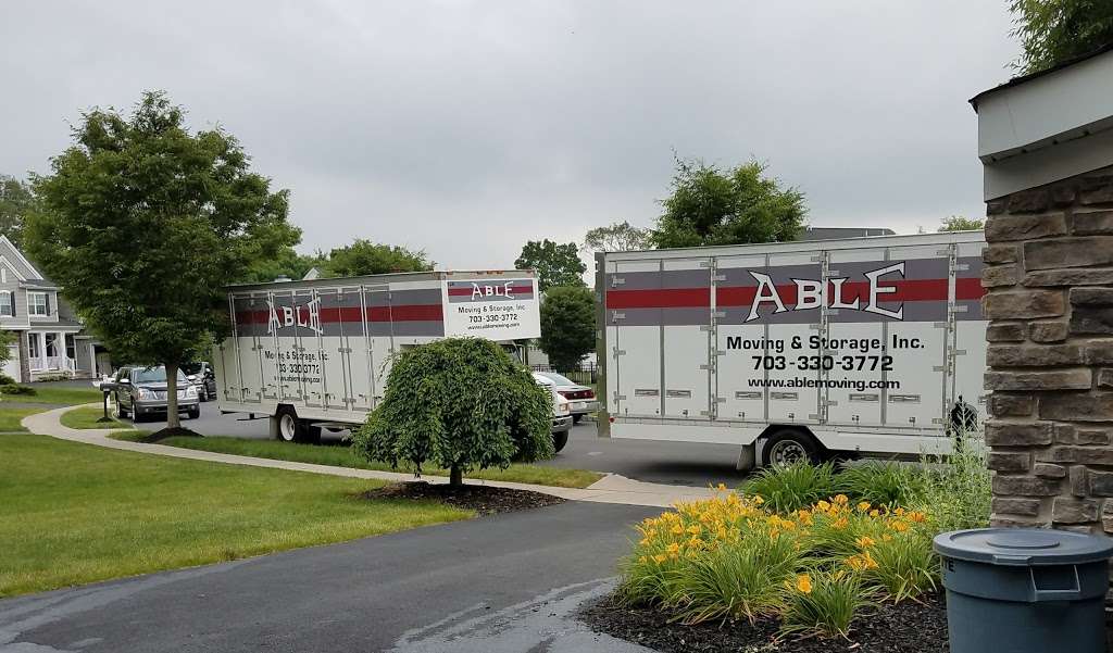 Able Moving & Storage, Inc. | 8050 Wellingford Dr, Manassas, VA 20109, USA | Phone: (703) 330-3772