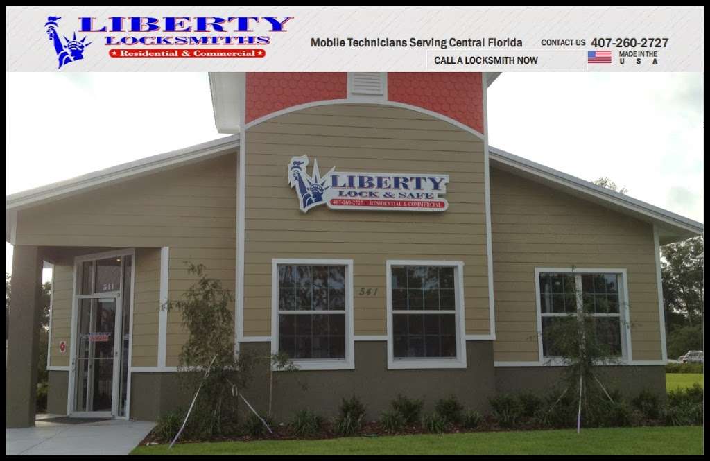 Liberty Lock & Safe | 541 N Park Ave, Apopka, FL 32712 | Phone: (407) 260-2727