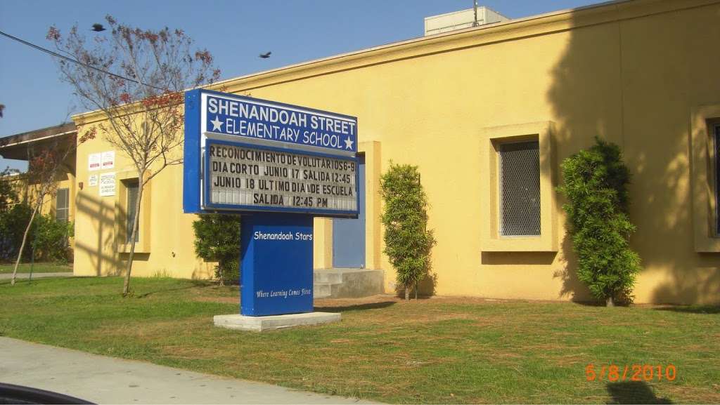 Shenandoah Street Elementary School | 2450 S Shenandoah St, Los Angeles, CA 90034, USA | Phone: (310) 838-3142