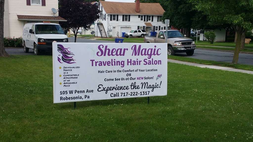 Shear Magic Traveling Hair Salon | 105 W Penn Ave, Robesonia, PA 19551, USA | Phone: (717) 222-1317