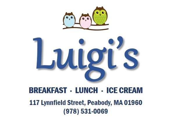 Luigis - Breakfast, Lunch, Ice Cream: Peabody MA | 117 Lynnfield St, Peabody, MA 01960 | Phone: (978) 531-0069