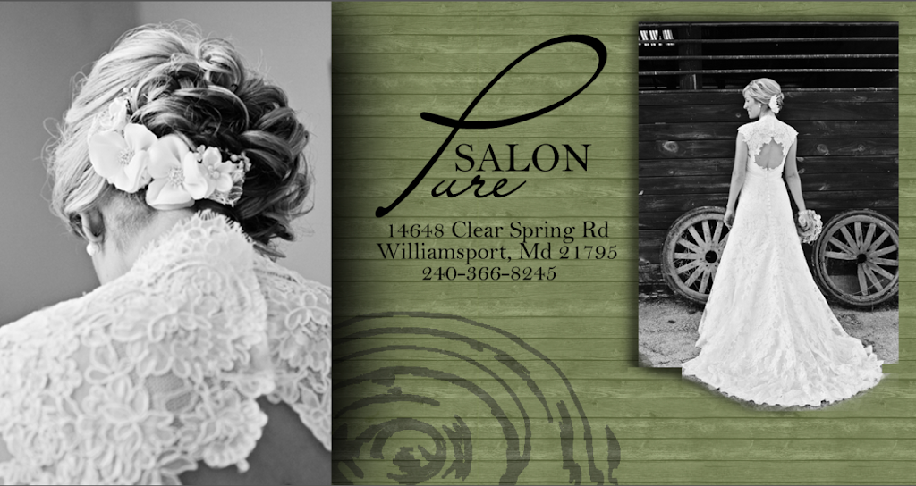 Salon Pure | 14648 Clear Spring Rd, Williamsport, MD 21795, USA | Phone: (240) 366-8245
