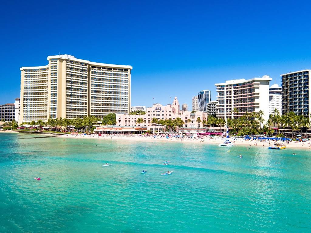 The Royal Hawaiian, a Luxury Collection Resort, Waikiki | 2259 Kalakaua Ave, Honolulu, HI 96815, USA | Phone: (808) 923-7311