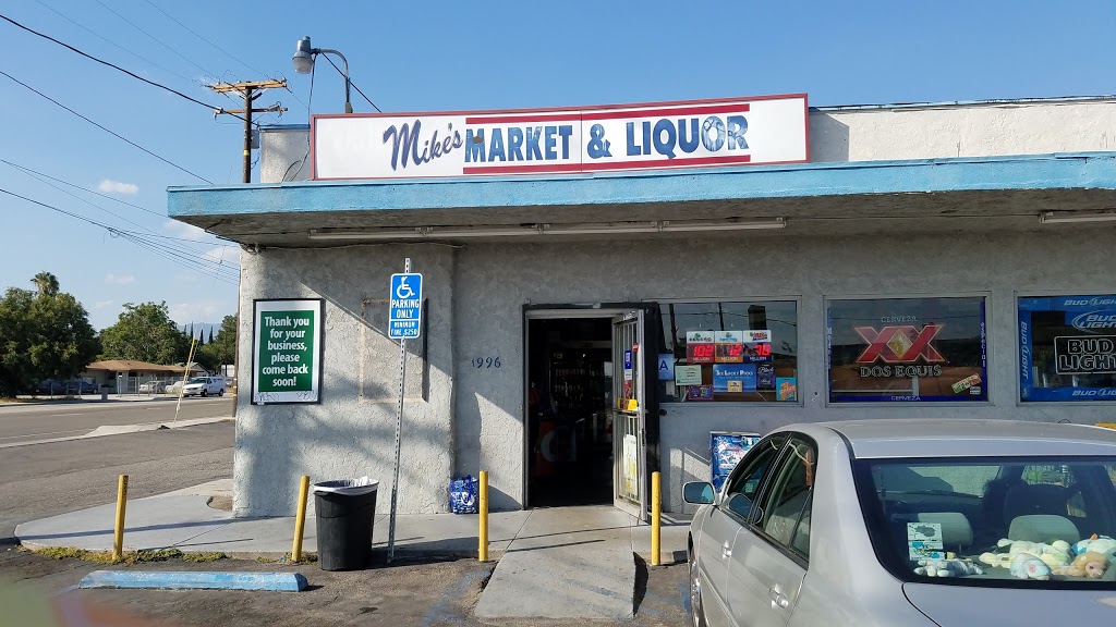 Mikes Market and Liquor | 1996 W Highland Ave, Muscoy, CA 92407, USA | Phone: (909) 473-3204
