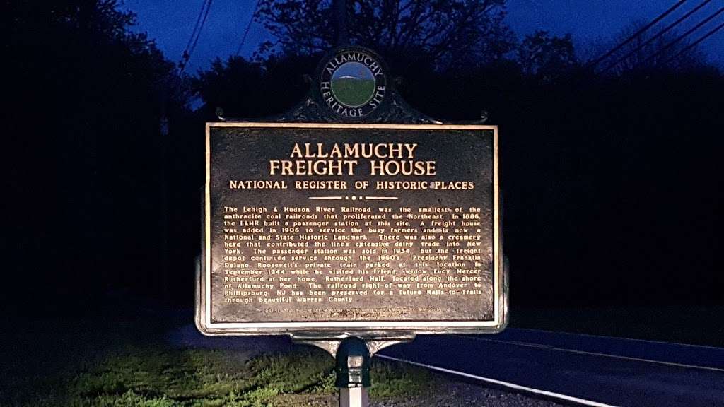 Allamuchy Freight House | 78 Johnsonburg Rd, Hackettstown, NJ 07840, USA