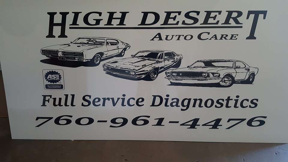 HIGH DESERT AUTO CARE -Full Service Diagnostics | 13679 Manhasset Rd #10, Apple Valley, CA 92308, USA | Phone: (760) 961-4476