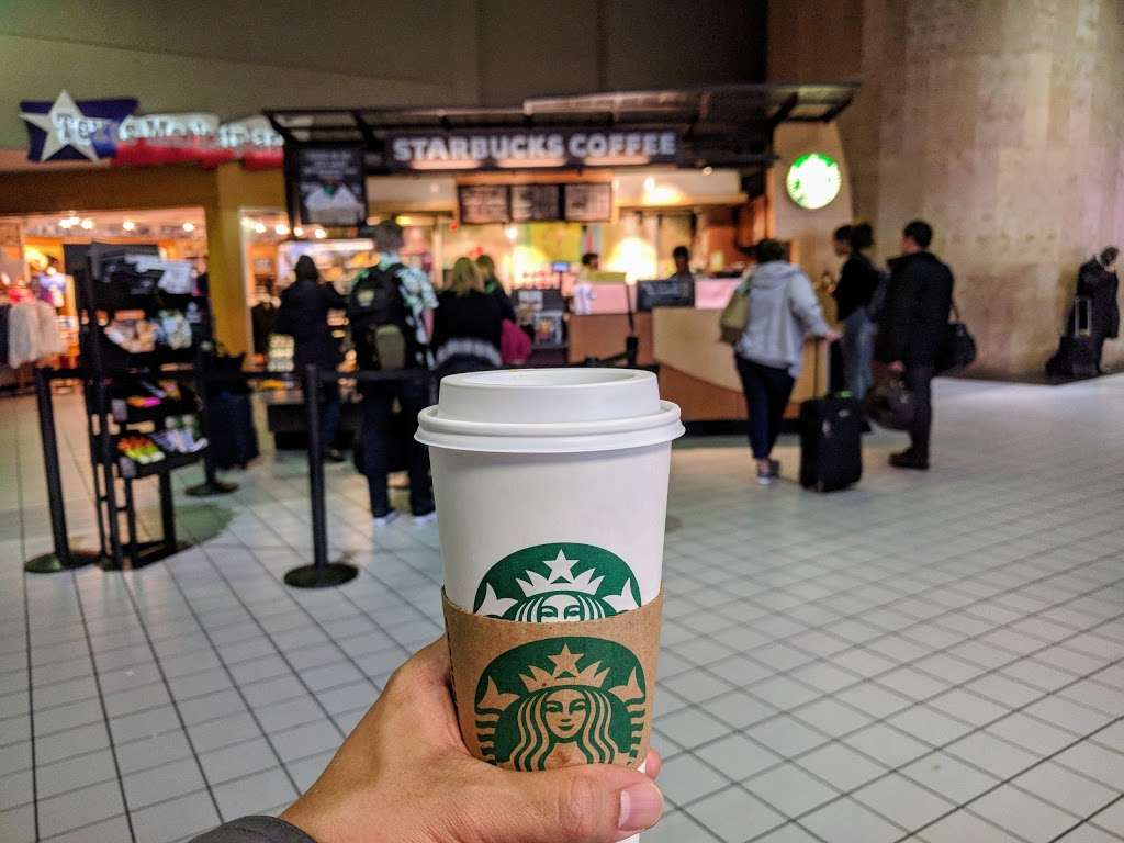 Starbucks | Terminal E Satellite, 3200 E Airfield Dr, Dallas, TX 75261, USA | Phone: (972) 973-7847