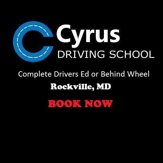 Cyrus Driving School | 1335 Rockville Pike #206, Rockville, MD 20852, USA | Phone: (240) 753-0123