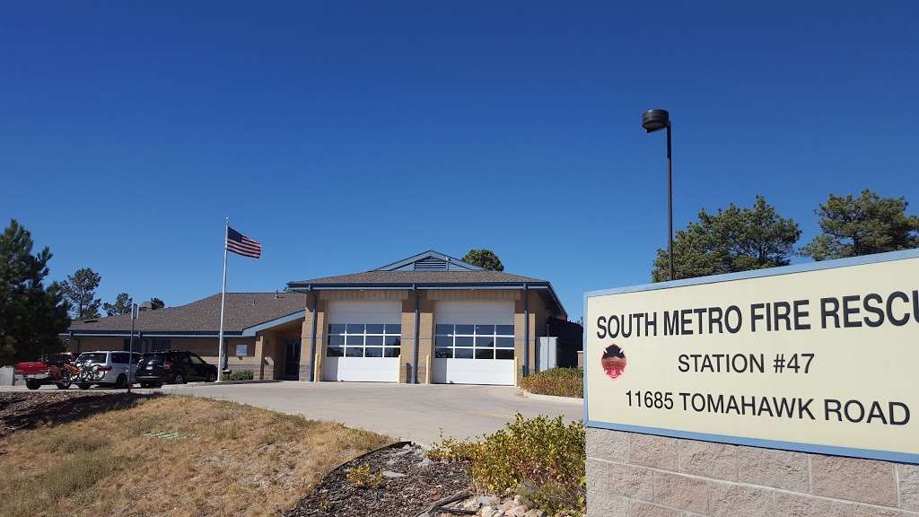 South Metro Fire Station 47 | 11685 Tomahawk Rd, Parker, CO 80138, USA | Phone: (720) 274-1960