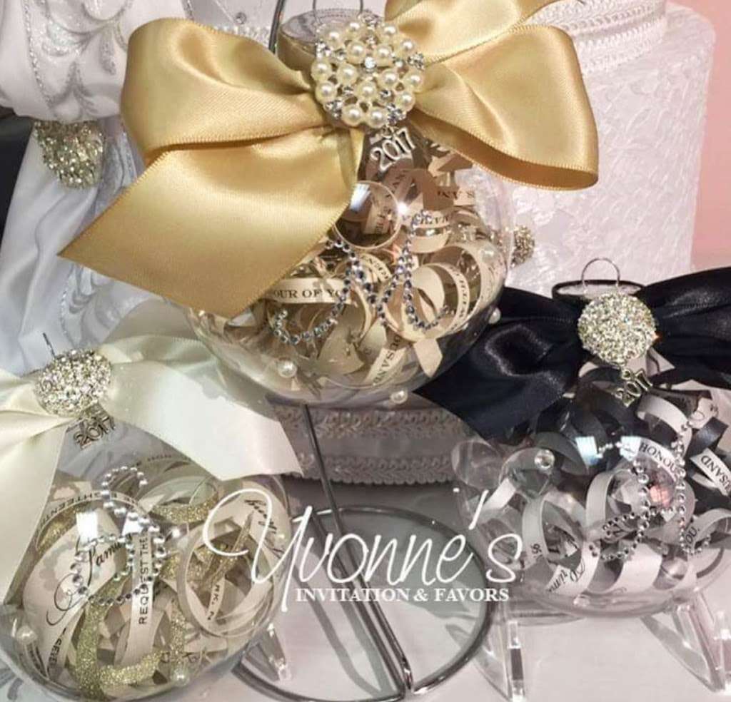 Yvonnes Invitations & Favors | 260 N Broadway #12, Hicksville, NY 11801 | Phone: (516) 932-9600