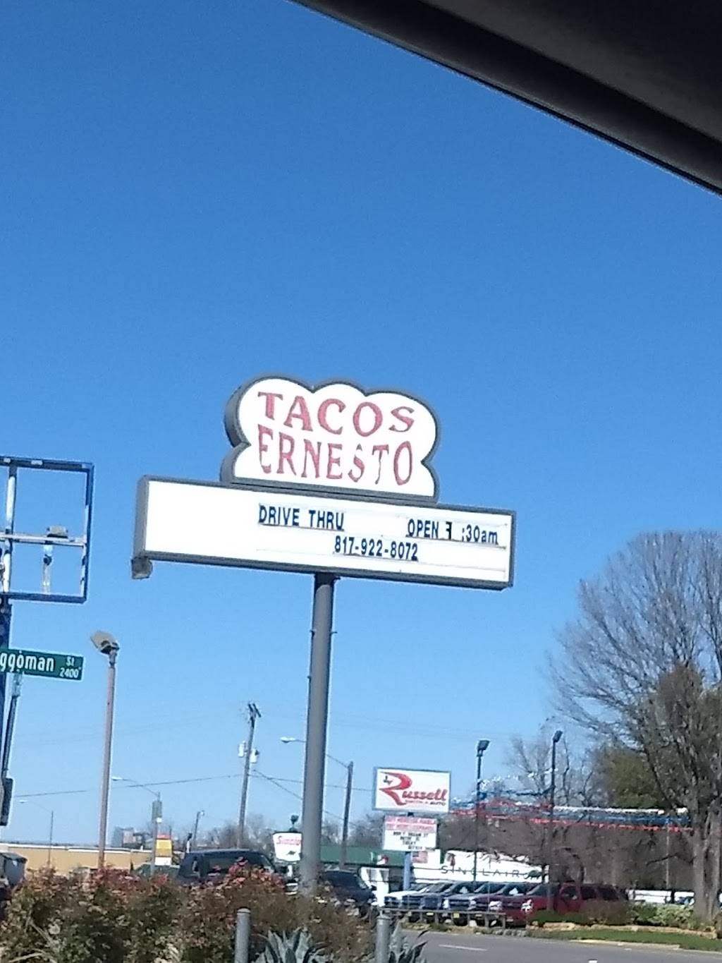 Tacos Ernesto | 3778 McCart Ave, Fort Worth, TX 76110, USA | Phone: (817) 922-8072