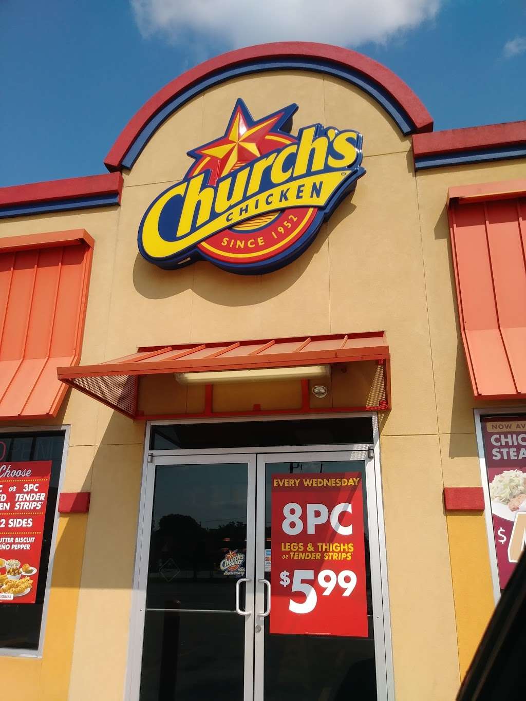 Churchs Chicken | 205 Waller Ave, Brookshire, TX 77423, USA | Phone: (281) 934-1001
