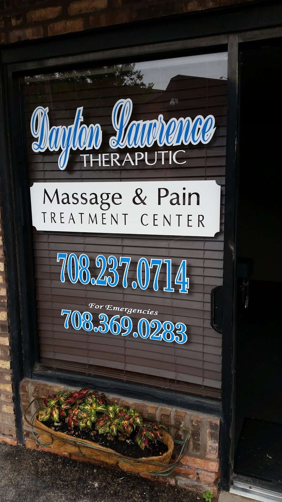 Dayton Lawrence Therapeutic Massage | 8646 S Roberts Rd # 103, Justice, IL 60458, USA | Phone: (708) 237-0714