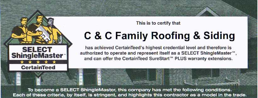 C & C Family Roofing & Siding | 533 Davisville Rd, Willow Grove, PA 19090, USA | Phone: (215) 322-8687