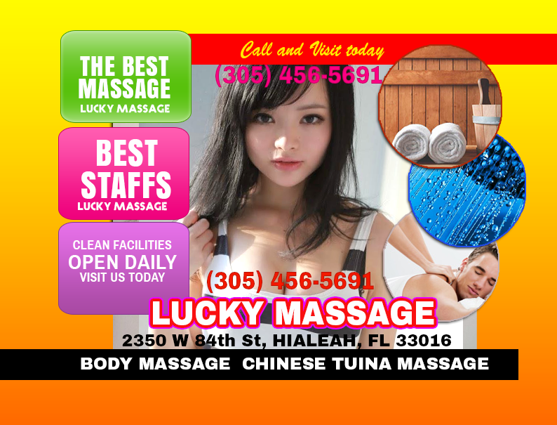 Lucky Asian Massage | Hialeah Miami | 2350 W 84th St #14, Hialeah, FL 33016, USA | Phone: (305) 456-5691