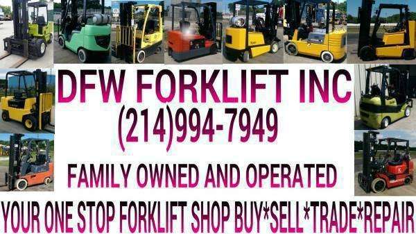 DFW Forklift Inc. | 3111 US-175 Frontage Rd, Seagoville, TX 75159 | Phone: (214) 994-7949