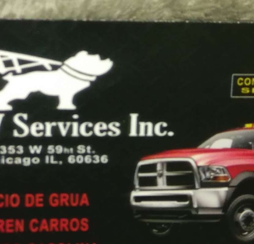 S & V services inc ( towing ) | 1353 W 59th St, Chicago, IL 60636, USA | Phone: (773) 621-6696