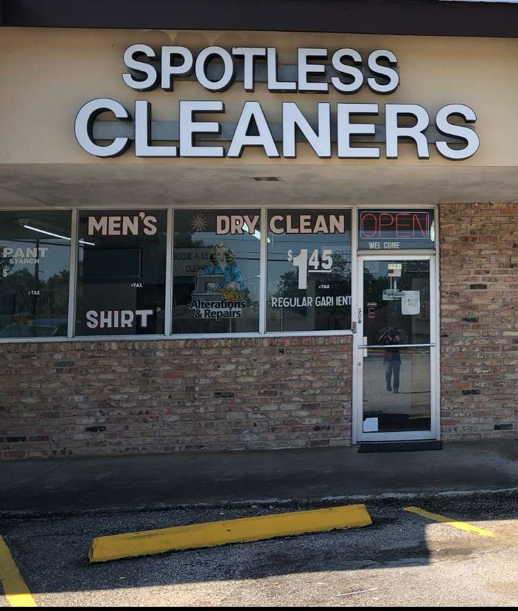 Spotless Cleaners | 2551 Cartwright Rd, Missouri City, TX 77459, USA | Phone: (281) 969-7445