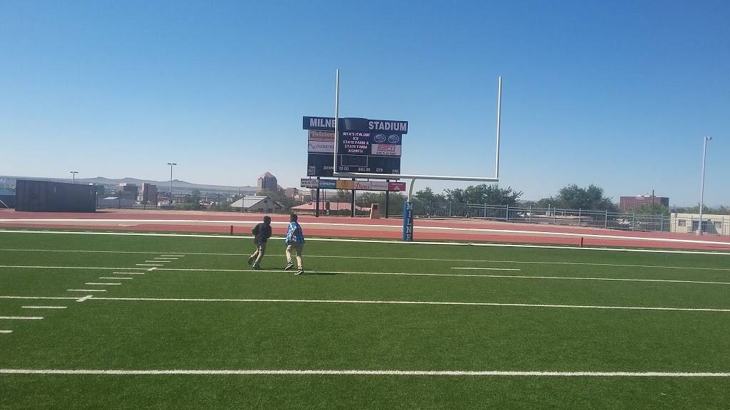 Milne Stadium | 1200 Hazeldine Ave SE, Albuquerque, NM 87106, USA | Phone: (505) 339-7332