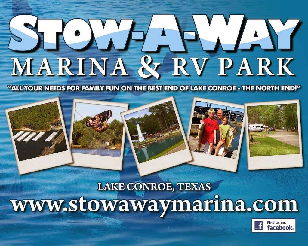Stow-A-Way Marina and RV Park | 13988 Calvary Rd, Willis, TX 77318, USA | Phone: (936) 856-4531