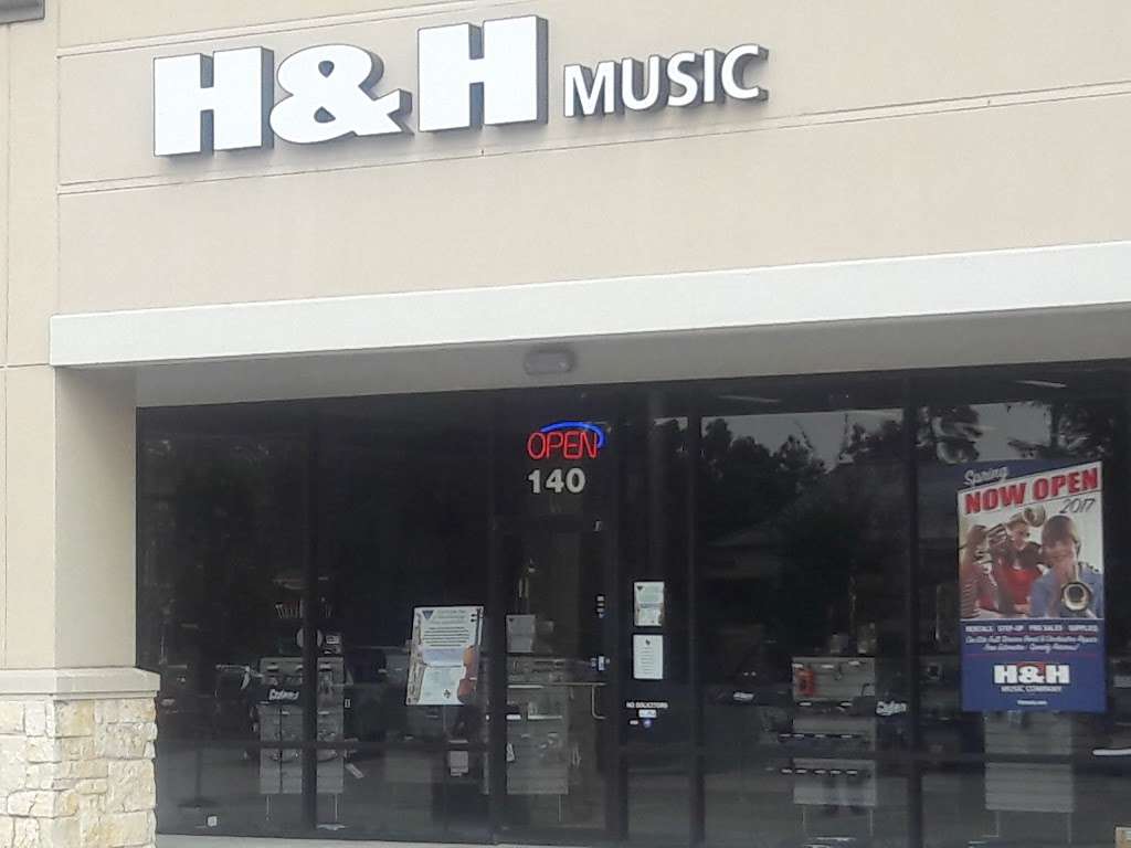 H&H Music | 1500 Research Forest Dr #140, Shenandoah, TX 77381 | Phone: (832) 791-5880