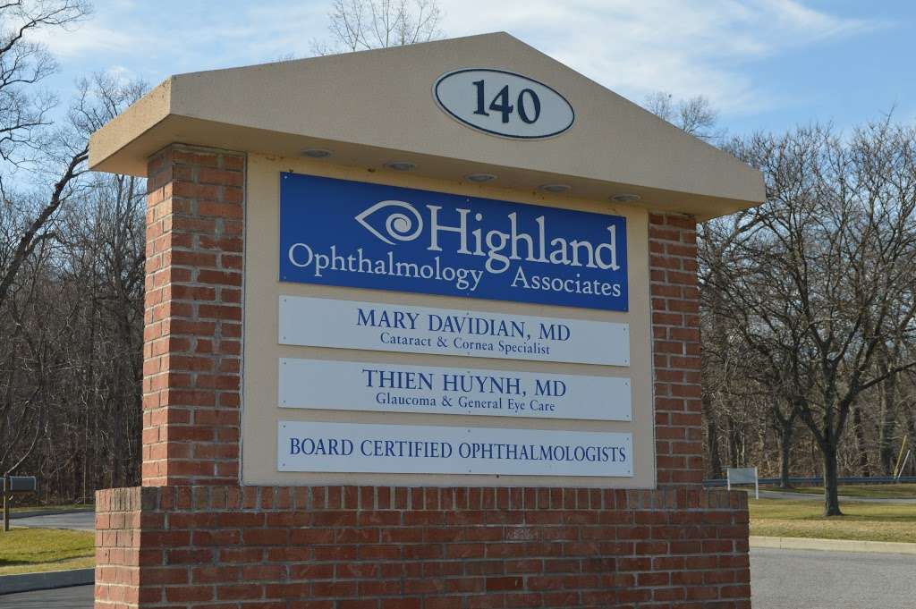 Highland Ophthalmology Associates | 140 Executive Dr, New Windsor, NY 12553