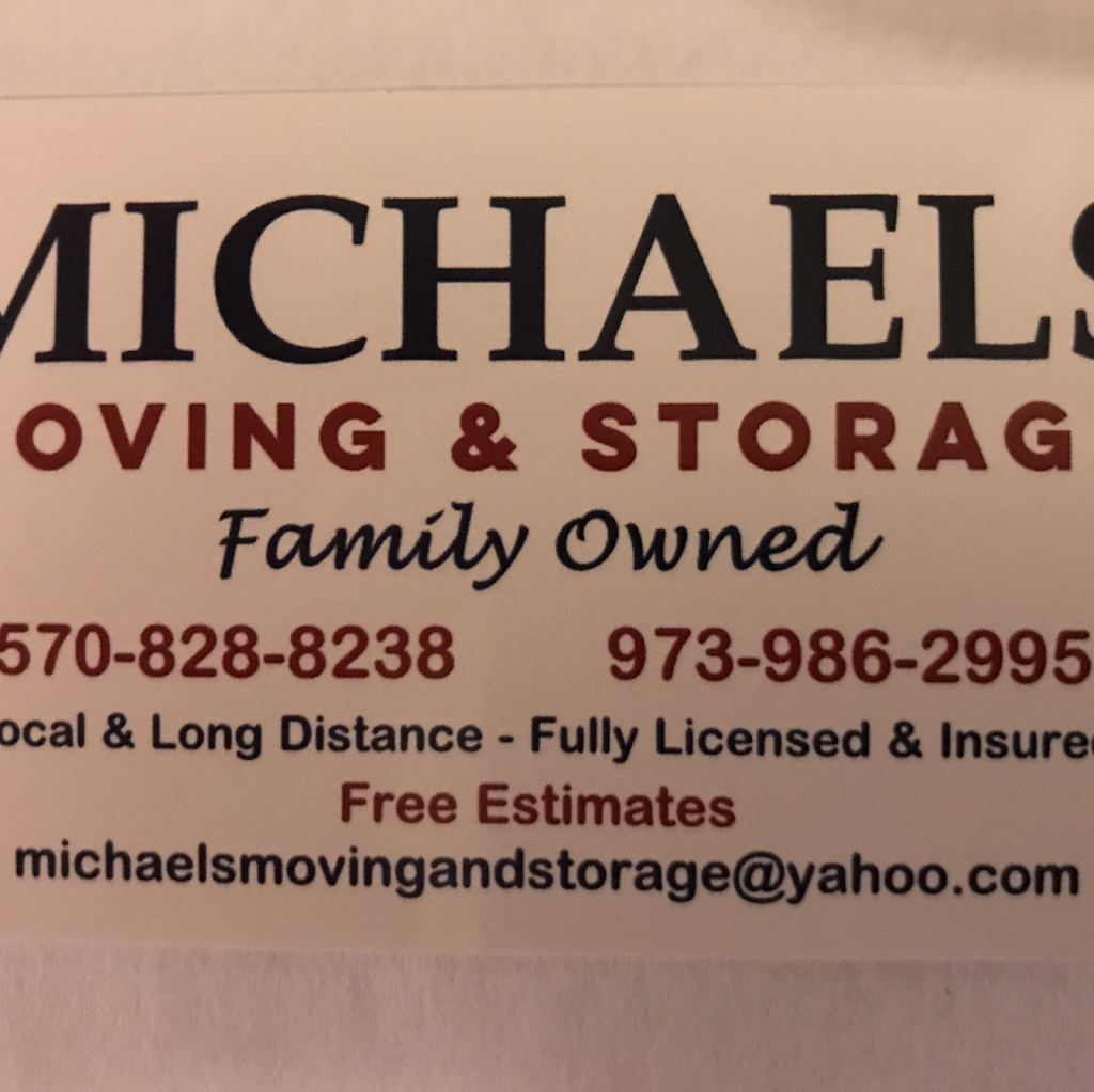 Michaels Moving & Storage | 126 Snowshoe Dr, Dingmans Ferry, PA 18328 | Phone: (570) 828-8238