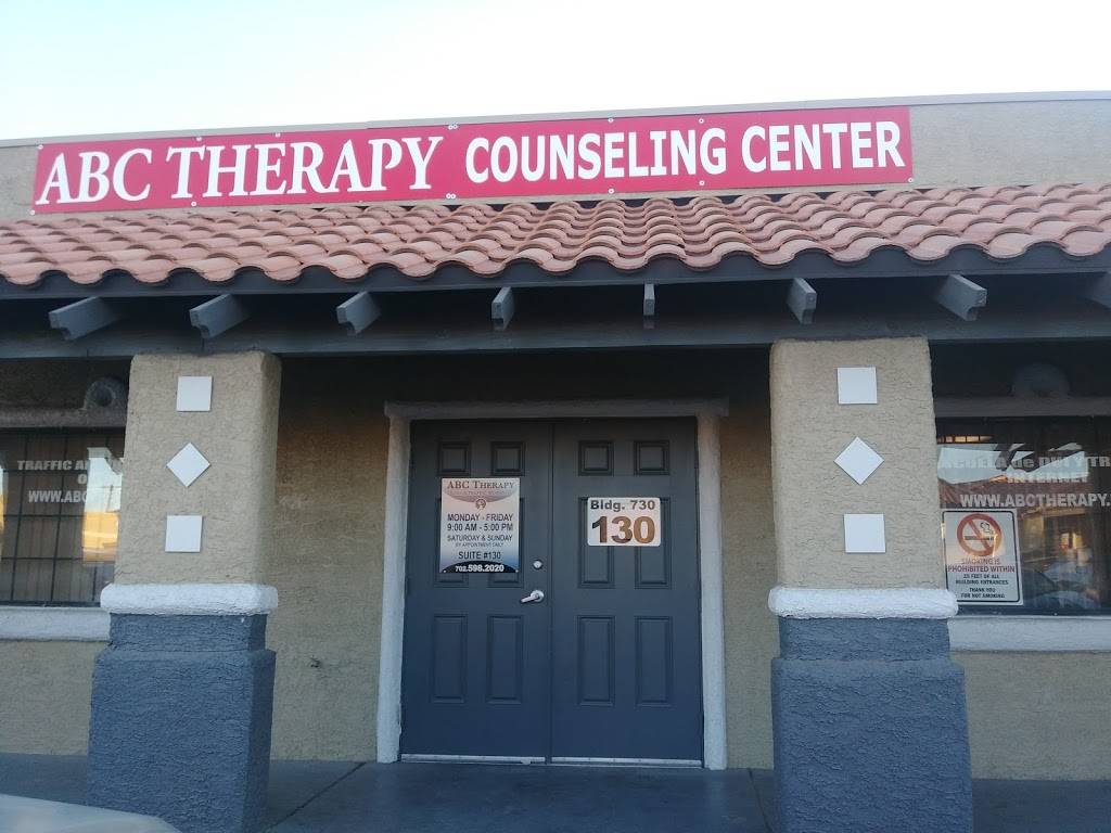 ABC Therapy LLC | 730 N Eastern Ave Ste 130, Las Vegas, NV 89101, USA | Phone: (702) 598-2020