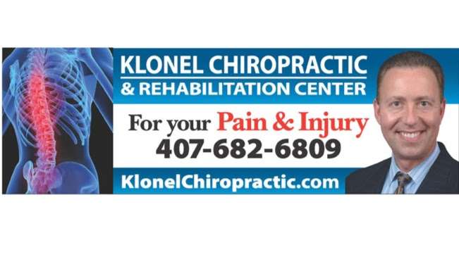 Klonel Chiropractic & Rehabilitation Center | 462 W Central Pkwy, Altamonte Springs, FL 32714 | Phone: (407) 682-6809