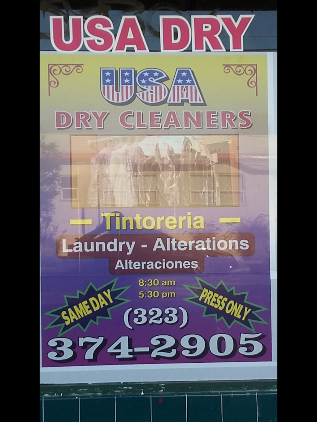 USA CLEANERS | 8405 State St, South Gate, CA 90280, USA | Phone: (323) 996-5272