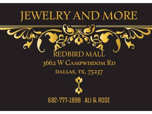 Jewelry and More | 3662 W Camp Wisdom Rd Kiosk # 1078, Dallas, TX 75237, USA | Phone: (682) 777-6026