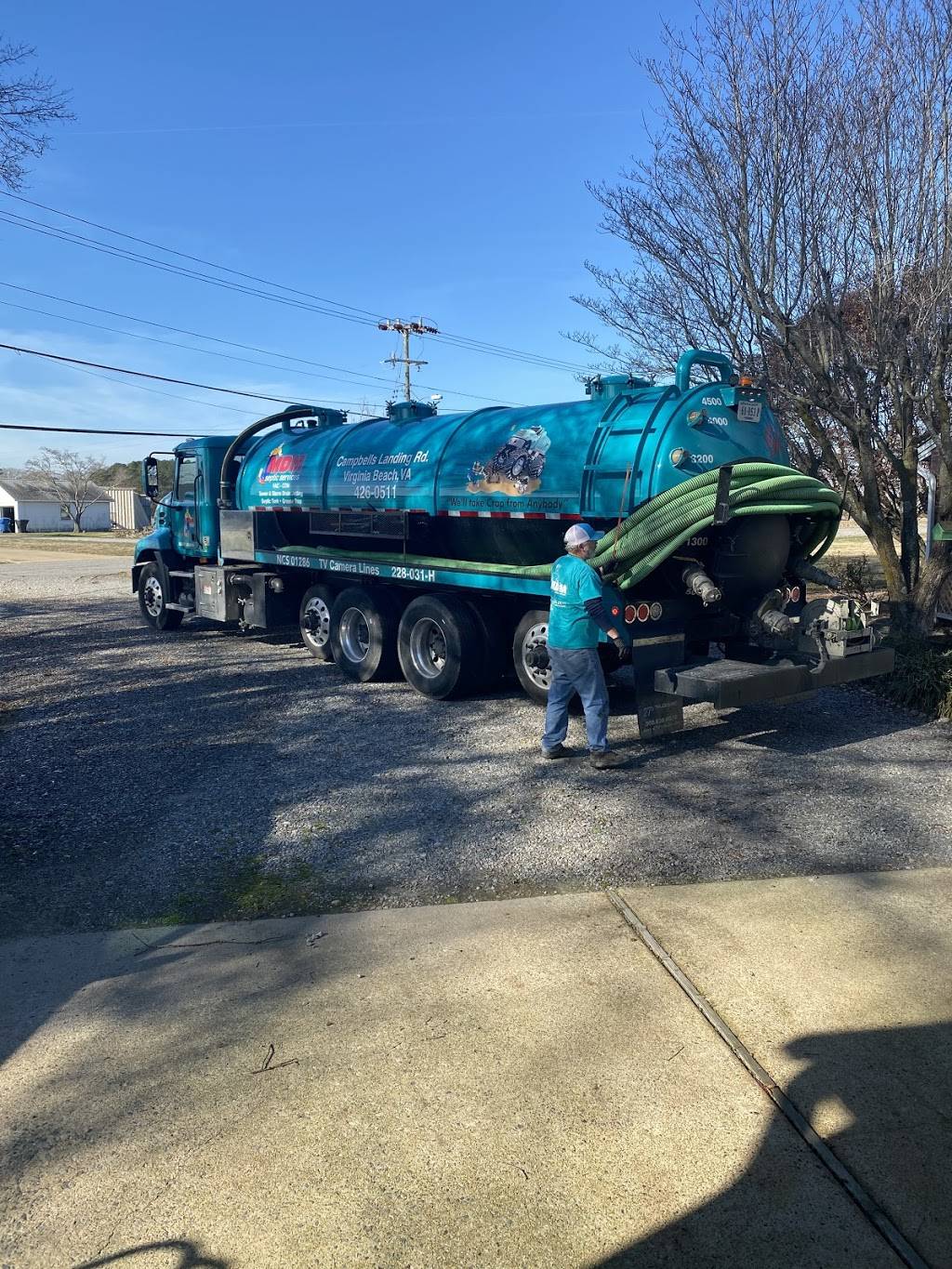 MDM Septic Services, Inc. | 1400 Campbells Landing Rd, Virginia Beach, VA 23457, USA | Phone: (757) 426-0511