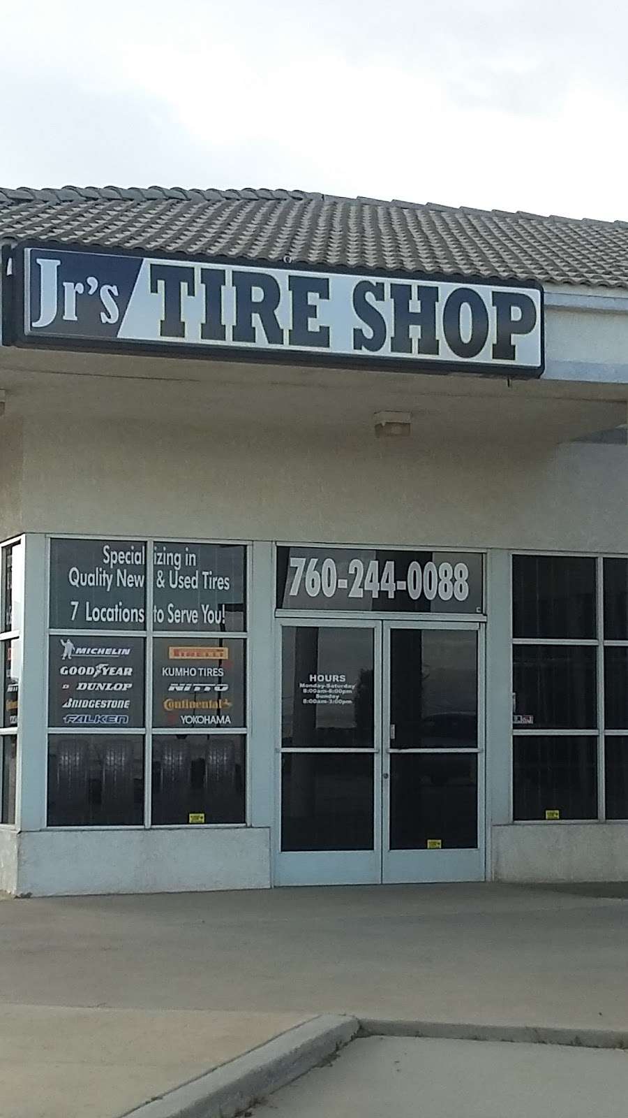 Jrs Tires | 6694 Caliente Rd, Oak Hills, CA 92344, USA | Phone: (760) 244-0088