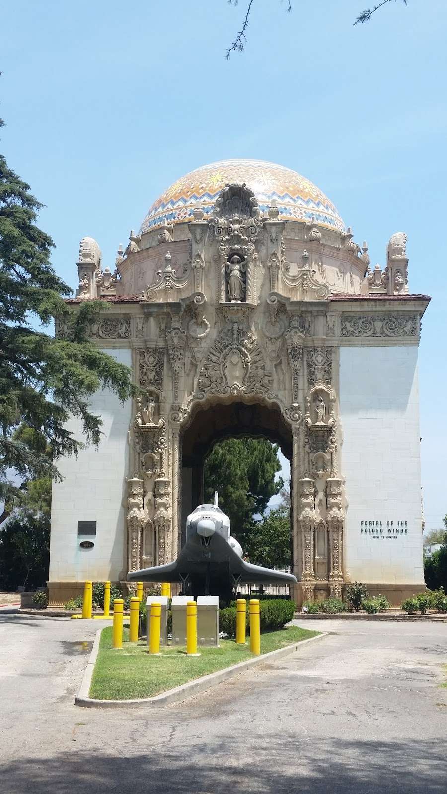 Portal of the folded wings shrine to aviation | 3898 Valhalla Dr, Burbank, CA 91505, USA