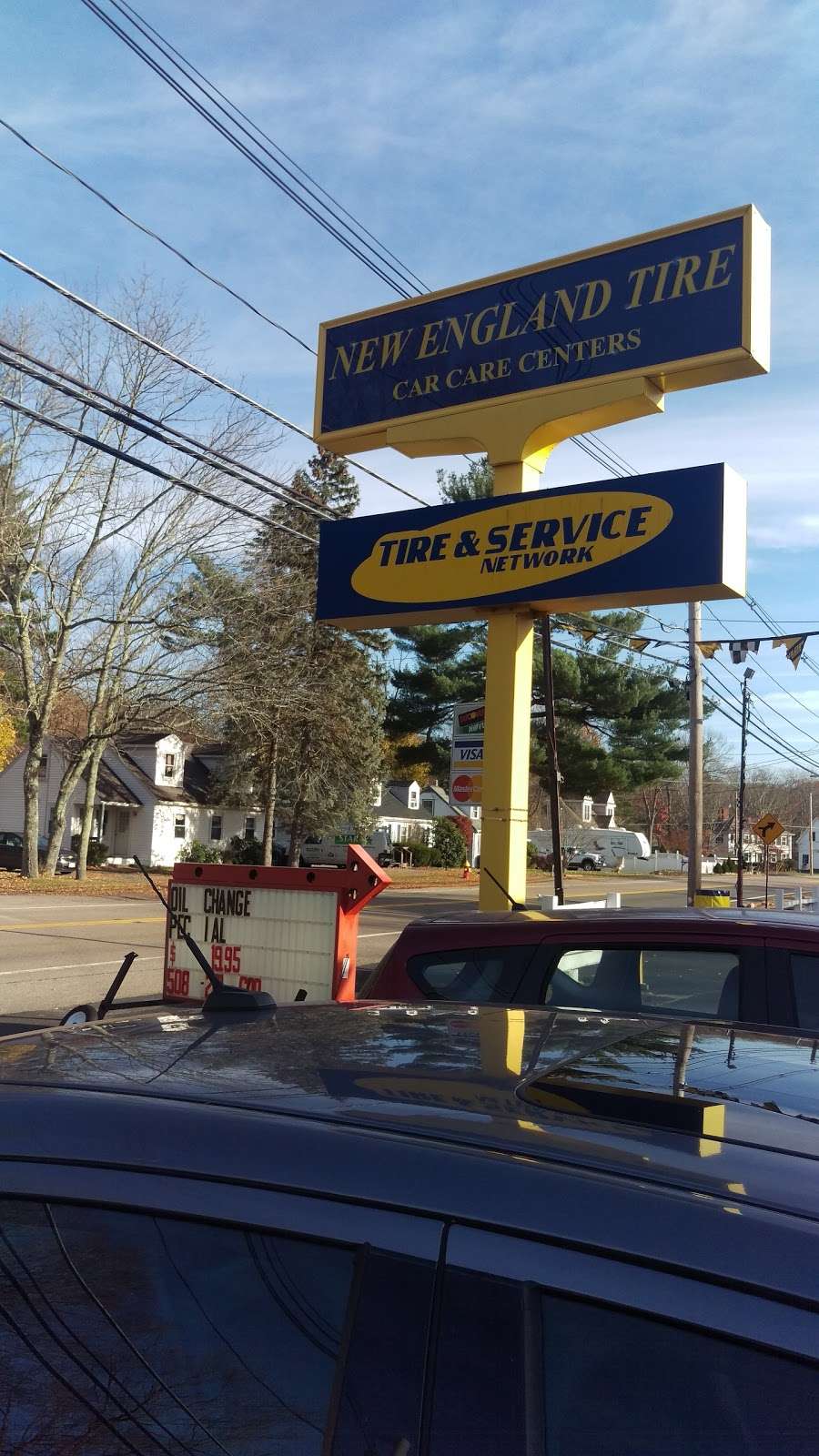 NEW ENGLAND TIRE Car Care Centers - Mansfield | 515 S Main St, Mansfield, MA 02048, USA | Phone: (508) 261-6100