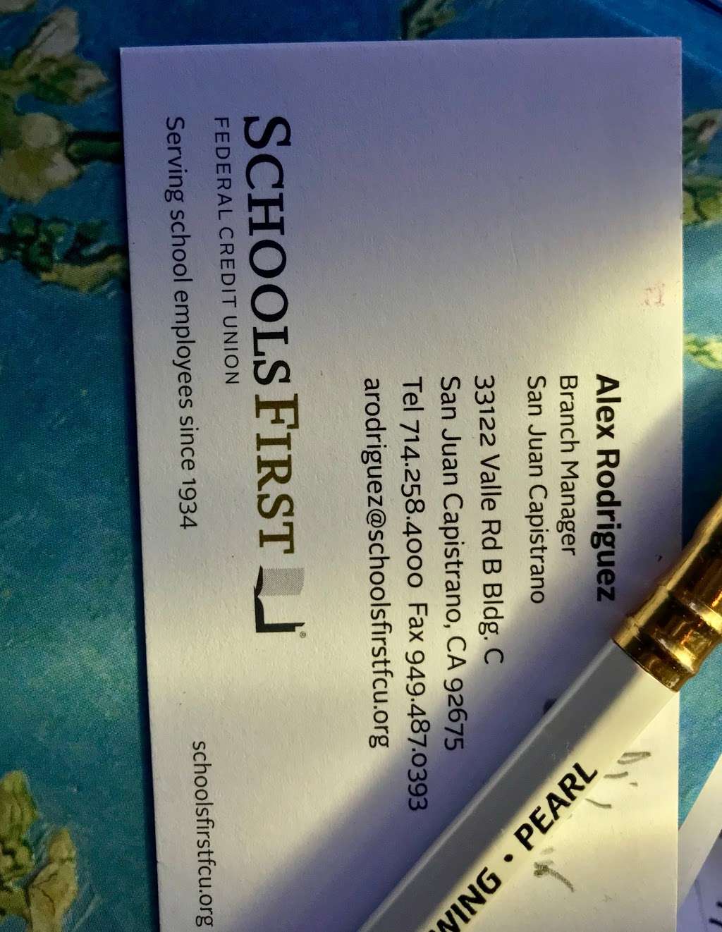 SchoolsFirst Federal Credit Union - San Juan Capistrano | 33122 Valle Rd, B Bldg. C, San Juan Capistrano, CA 92675, USA | Phone: (800) 462-8328