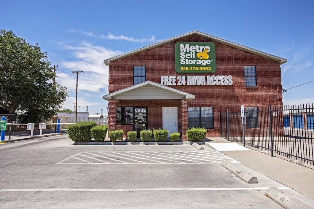 Metro Self Storage | 6982 Alameda Ave, El Paso, TX 79915, USA | Phone: (915) 320-3816