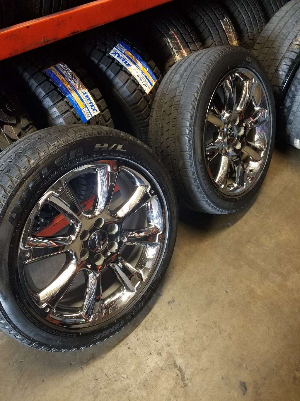 J V Houston Tire & Wheels | 13200 Hempstead Rd, Houston, TX 77040, USA | Phone: (713) 884-6225