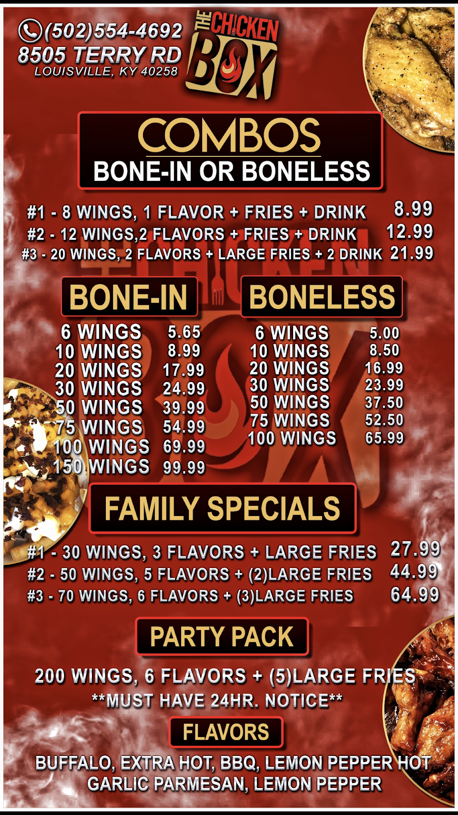 The Chicken Box Louisville | 5905 Terry Rd, Louisville, KY 40216 | Phone: (502) 618-0430