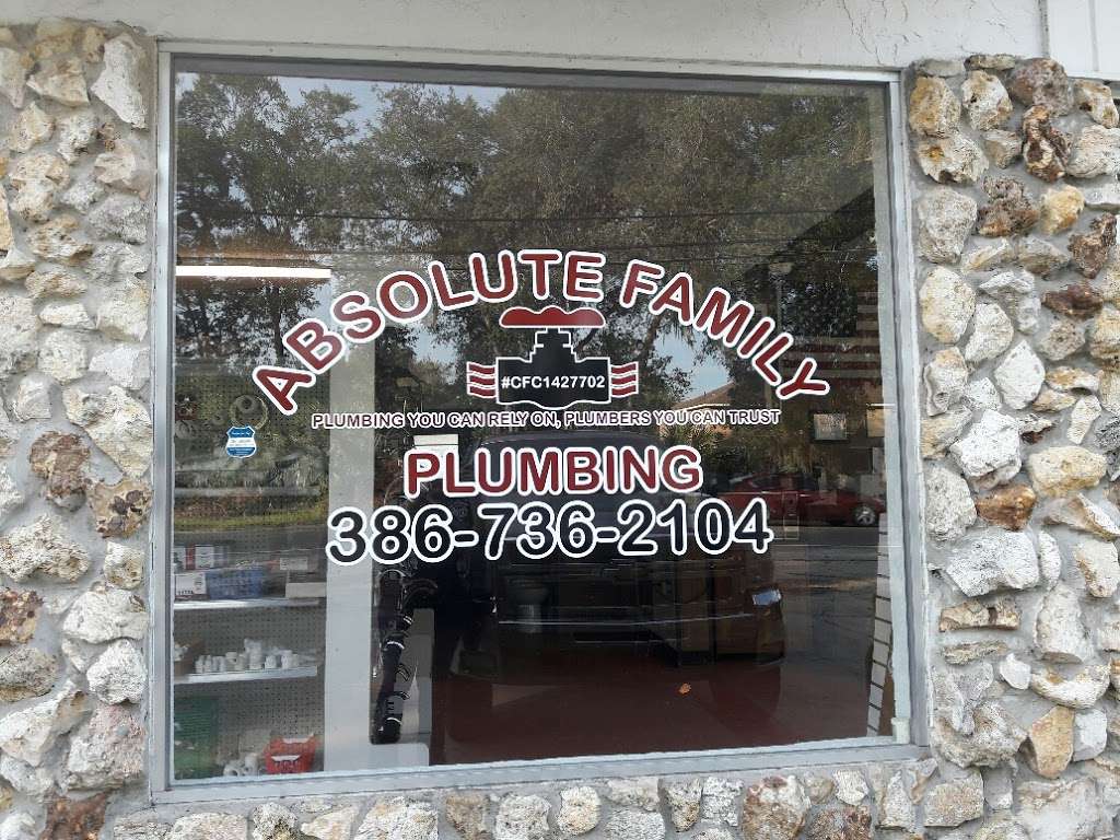 Absolute Family Plumbing Inc | 1330 E New York Ave, DeLand, FL 32724, USA | Phone: (386) 736-2104