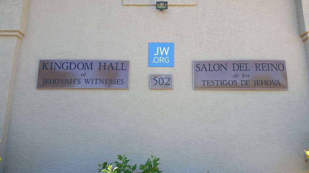 Kingdom Hall of Jehovahs Witnesses | 502 N 40th Ave, Phoenix, AZ 85009, USA | Phone: (602) 278-2372