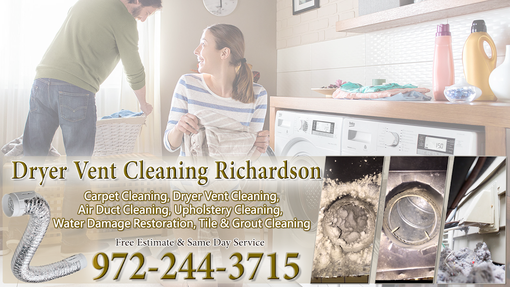 Dryer Vent Cleaning Richardson | 2050 N Plano Rd, Richardson, TX 75082, USA | Phone: (972) 244-3715