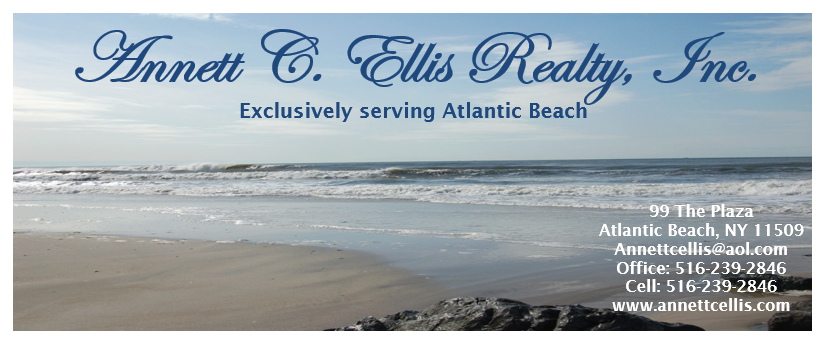 Annett C. Ellis Realty, Inc. | 99 The Plaza #5, Atlantic Beach, NY 11509, USA | Phone: (516) 239-2846