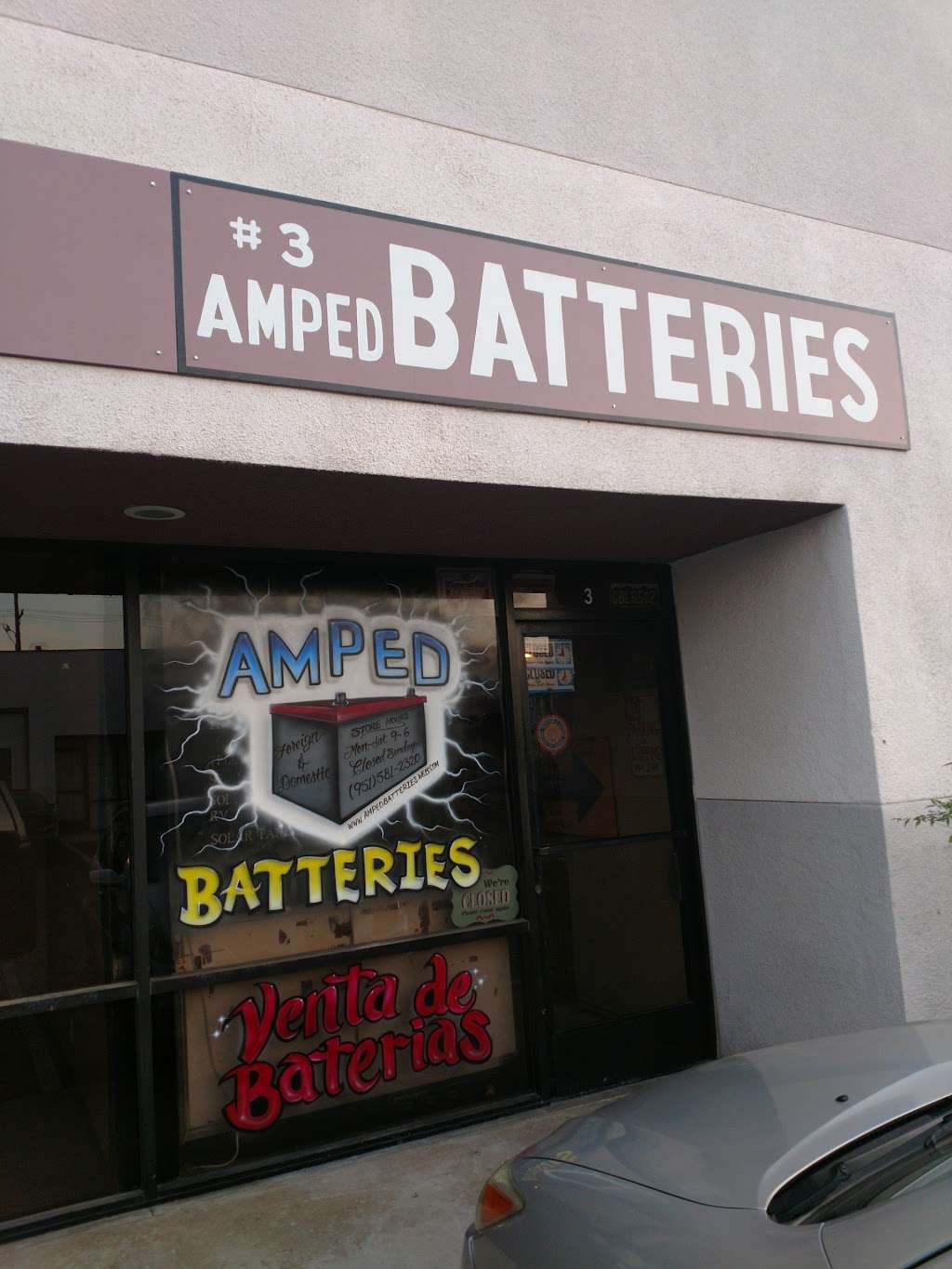 Amped Batteries | 3553A N Perris Blvd, Perris, CA 92571, USA | Phone: (951) 581-2320